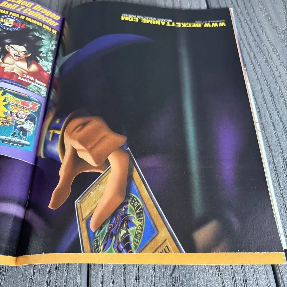 Yugioh Pharaoh BECKETT POKEMON & ANIME COLLECTOR MAGAZINE - 3/2003 #43 W/ POSTER